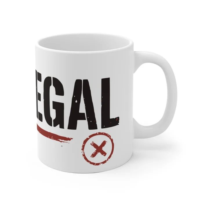 Kubek 330ml z nadrukiem Półlegal